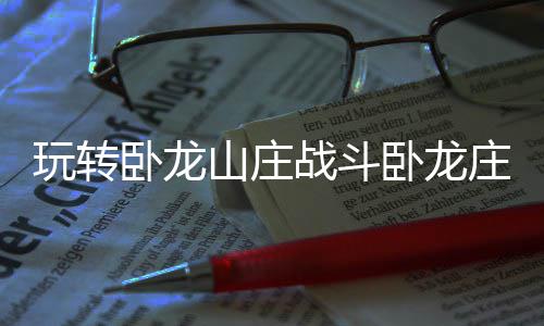 的办玩转卧龙卧龙战斗庄主山庄法
