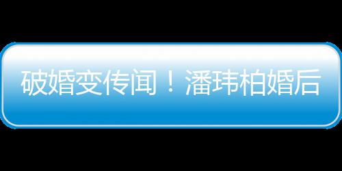 变传柏婚破婚潘玮婆一带老同工甜蜜闻后疑作显