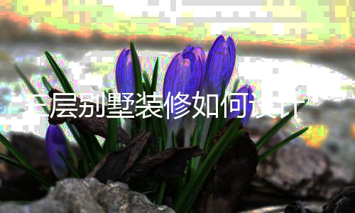 别墅如何装修格修风三层设计 三墅装层别
