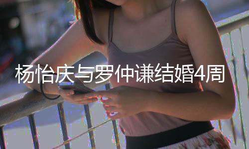 罗仲婚4杨怡周年见彼感谢缘分遇此庆与谦结