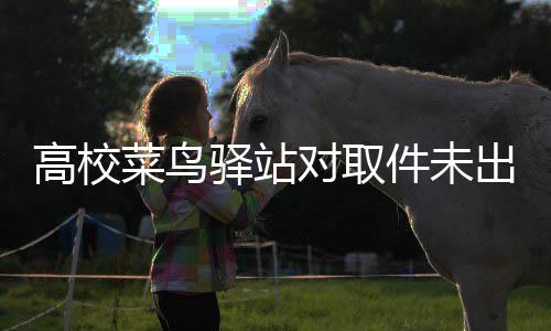 对取的款货人驿站0元件未高校 是罚款罚取菜鸟出库