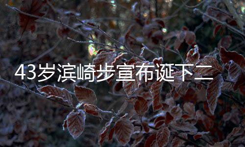 诞下二胎 未9年男孩男方一胎公布宣布宣布信息岁滨崎步
