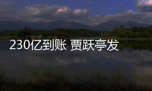 到账C调了0亿跃亭正式终结 贾发财查也